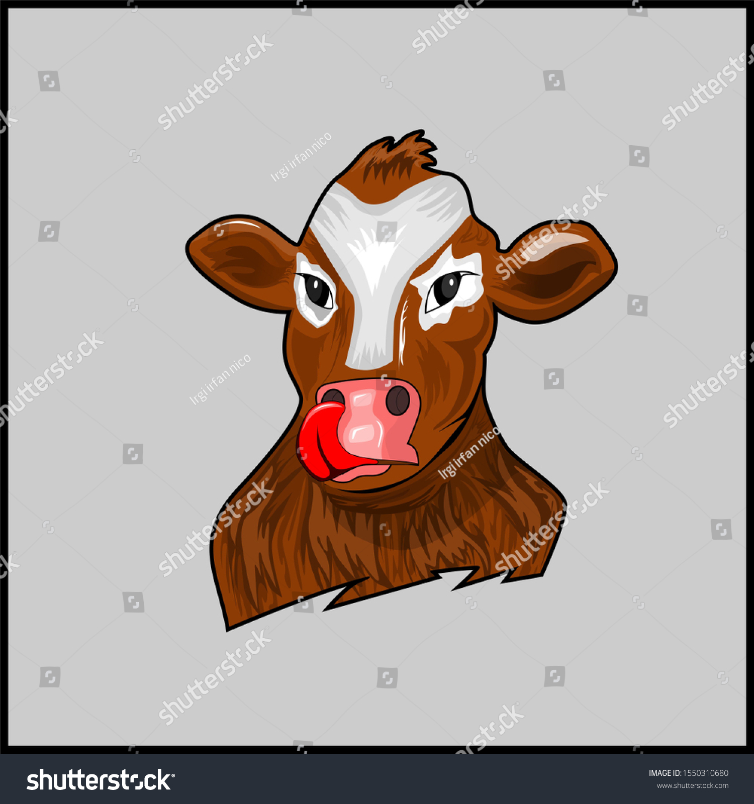 Detail Kepala Sapi Kartun Nomer 19