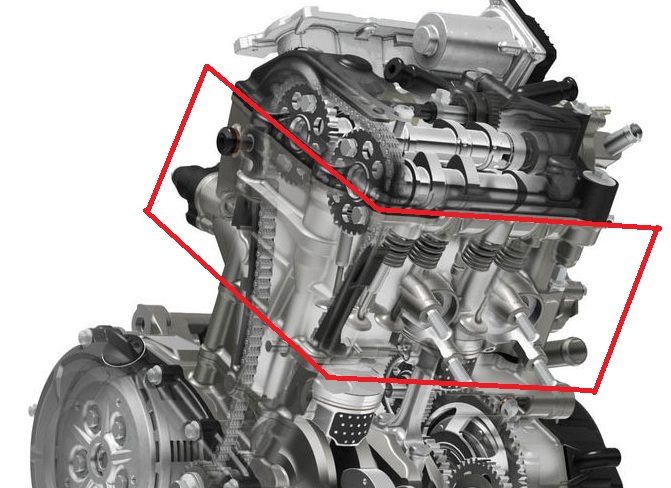 Detail Kepala Silinder Motor Nomer 48