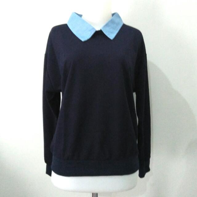 Detail Kerah Kemeja Untuk Sweater Nomer 12