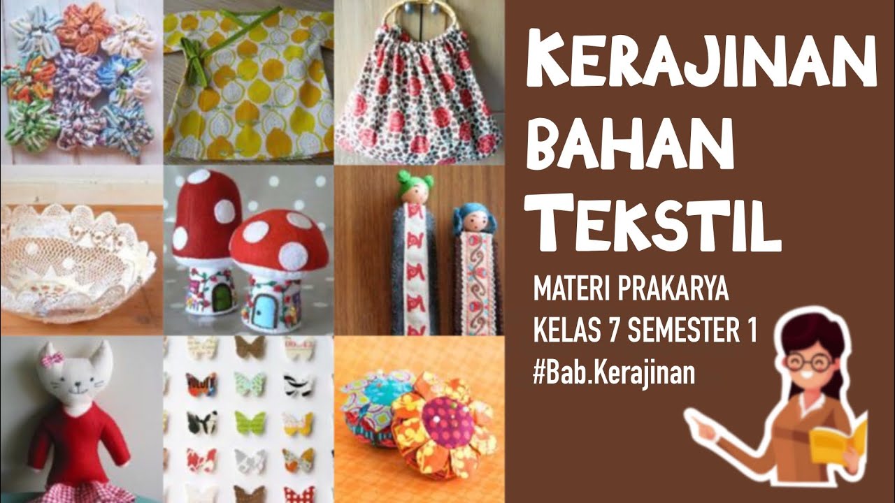 Detail Kerajinan Bahan Tekstil Nomer 33