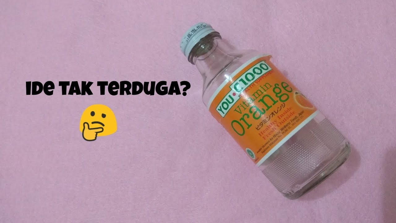 Detail Kerajinan Dari Botol Kaca Yang Mudah Nomer 25