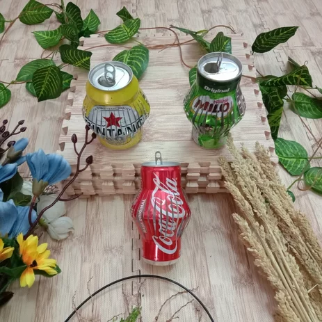 Detail Kerajinan Dari Kaleng Minuman Nomer 7