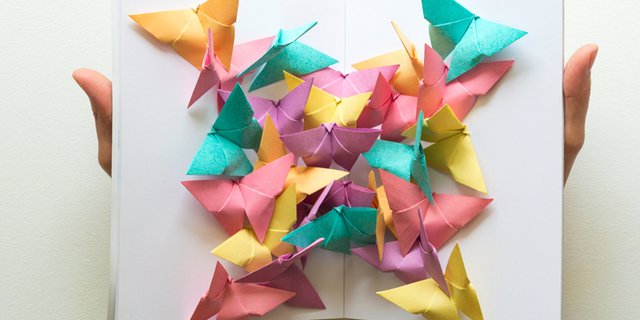 Detail Kerajinan Dari Origami Untuk Hiasan Kamar Nomer 45