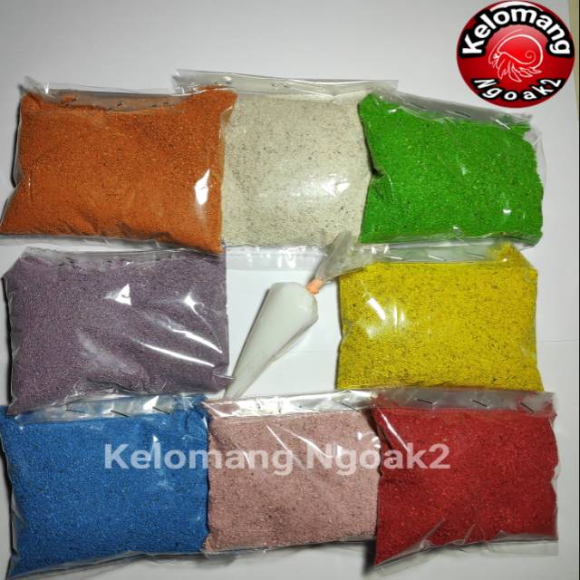 Detail Kerajinan Pasir Warna Nomer 12