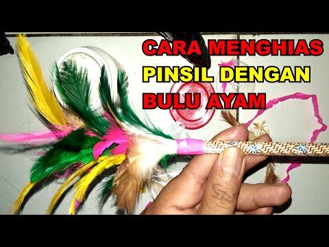 Detail Kerajinan Tangan Dari Bulu Ayam Nomer 25