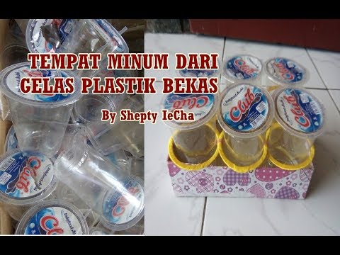 Detail Kerajinan Tempat Minum Dari Gelas Plastik Nomer 13