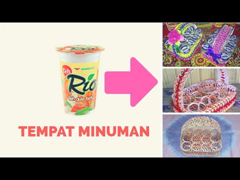 Detail Kerajinan Tempat Minum Dari Gelas Plastik Nomer 16