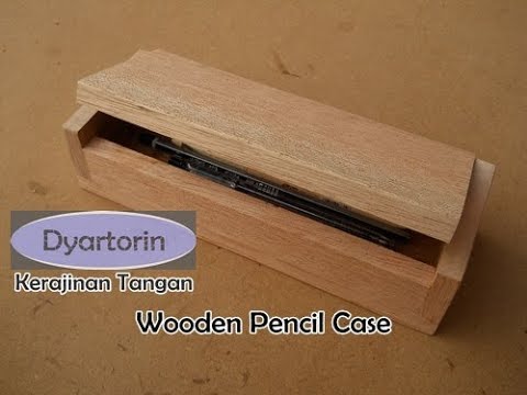 Detail Kerajinan Tempat Pensil Dari Kayu Nomer 7