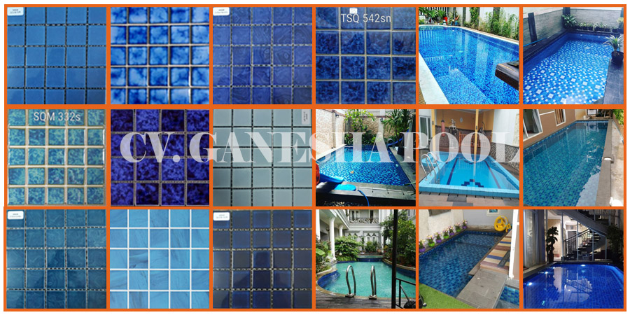 Detail Keramik Kolam Renang Biru Nomer 18