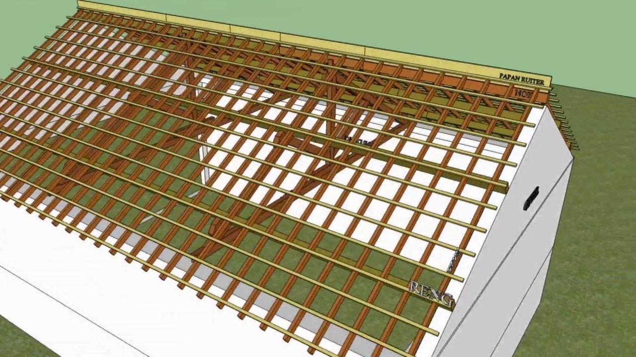 Detail Kerangka Atap Rumah Nomer 23