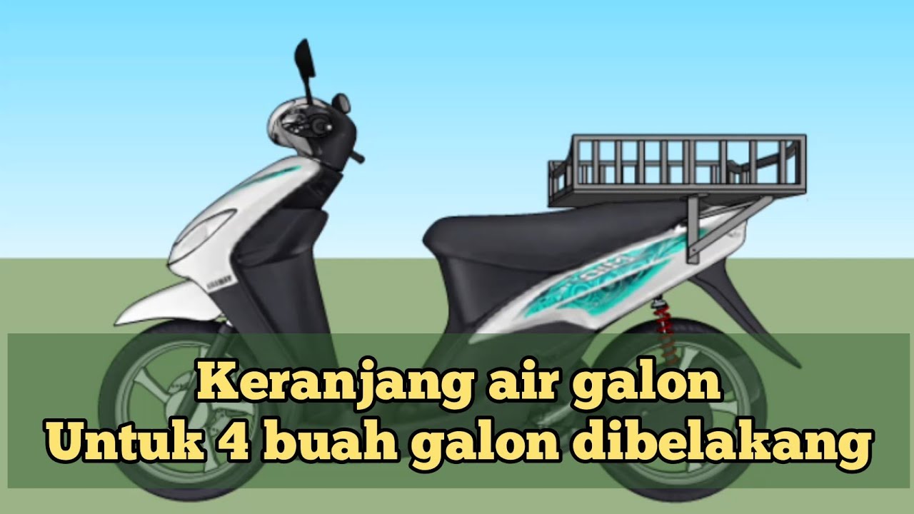 Detail Keranjang Galon Di Motor Nomer 57