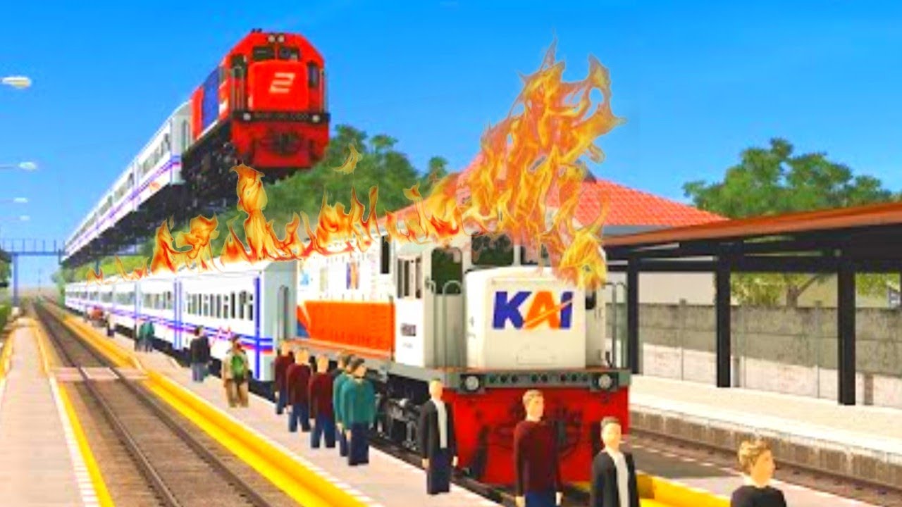 Detail Kereta Api 3d Nomer 20
