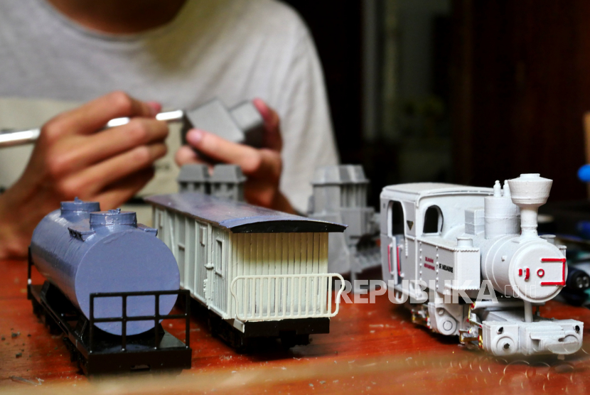 Detail Kereta Api 3d Nomer 25