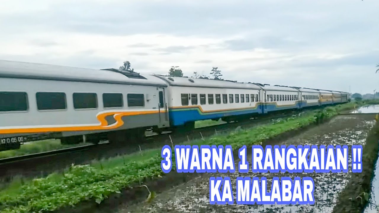 Detail Kereta Api Warna Warni Nomer 16