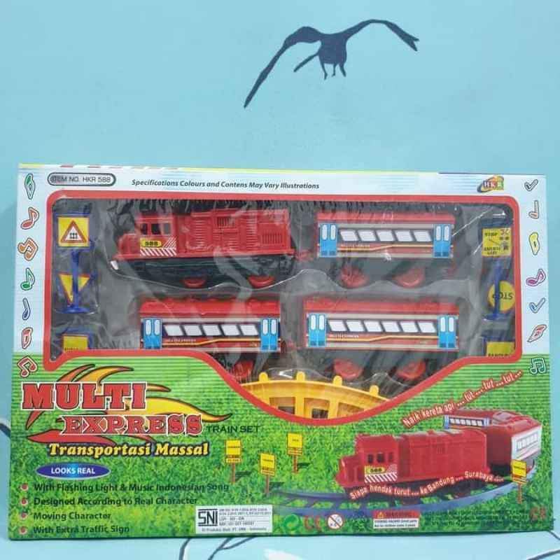 Detail Kereta Mainan Anak Mini Train Nomer 26