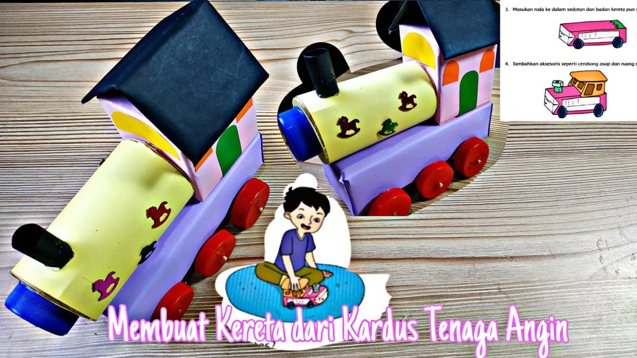 Detail Kereta Mainan Dari Kardus Nomer 36