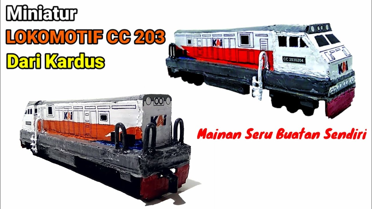 Detail Kereta Mainan Dari Kardus Nomer 47