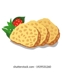 Keripik Tempe Vector - KibrisPDR