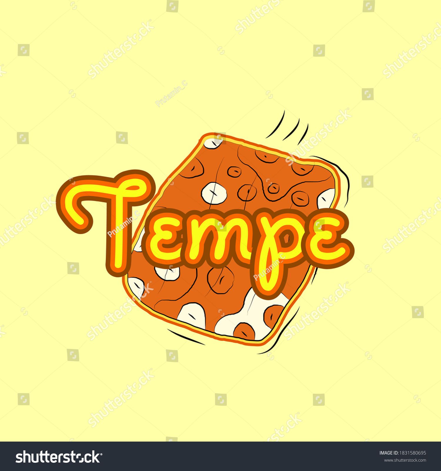 Detail Keripik Tempe Vector Nomer 14