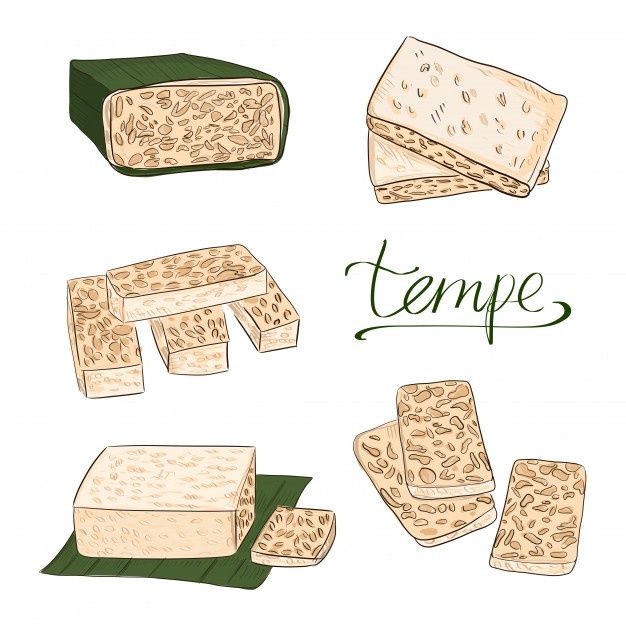 Detail Keripik Tempe Vector Nomer 27