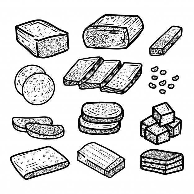 Detail Keripik Tempe Vector Nomer 5