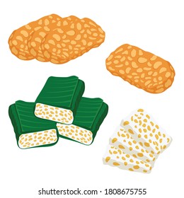 Detail Keripik Tempe Vector Nomer 10