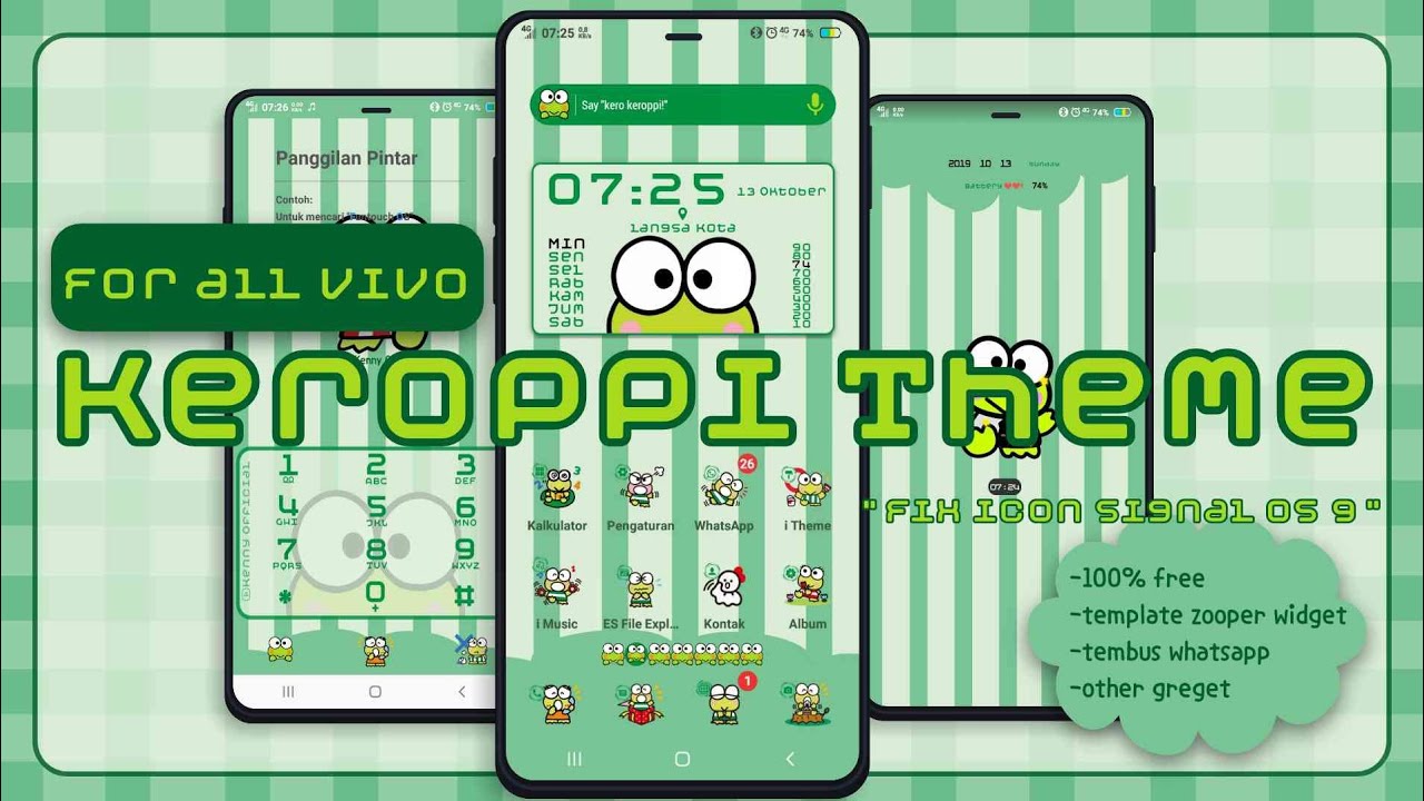 Detail Keroppi Themes For Android Nomer 44