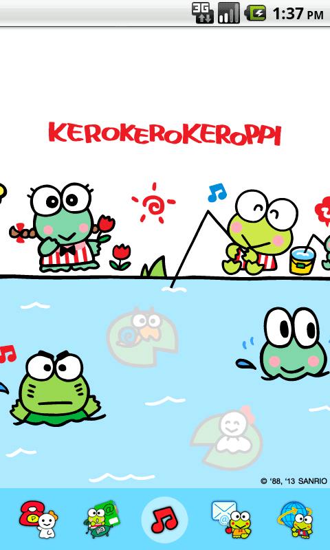Detail Keroppi Themes For Android Nomer 7
