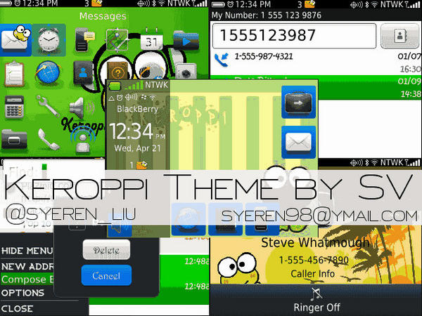 Detail Keroppi Themes For Blackberry Nomer 37