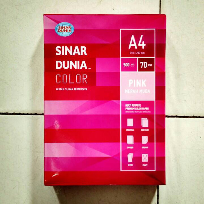 Detail Kertas A4 Sinar Dunia Nomer 50