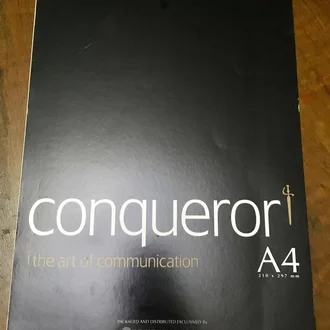 Detail Kertas Conqueror Nomer 35