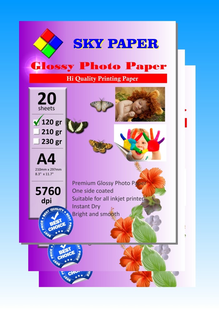 Detail Kertas Foto Glossy Nomer 39