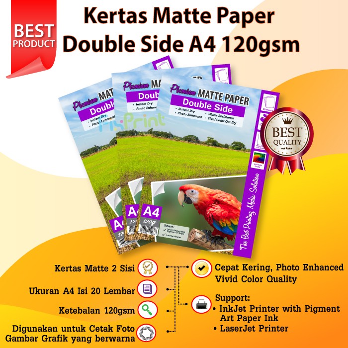 Detail Kertas Foto Matte Nomer 48