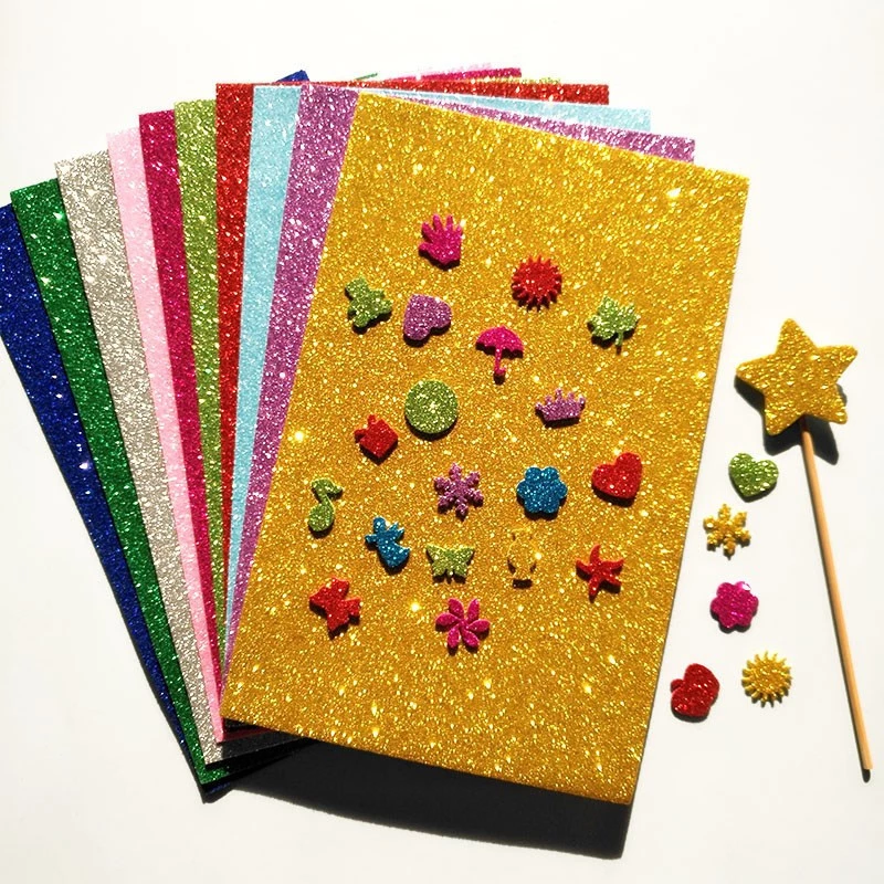Detail Kertas Glitter Emas Nomer 51