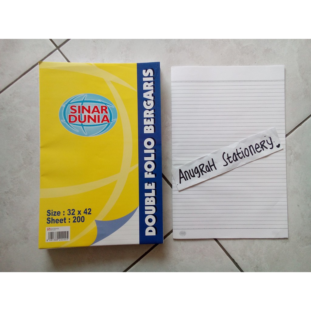 Detail Kertas Hvs Bergaris Nomer 13