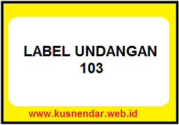 Detail Kertas Label Undangan 103 Nomer 31