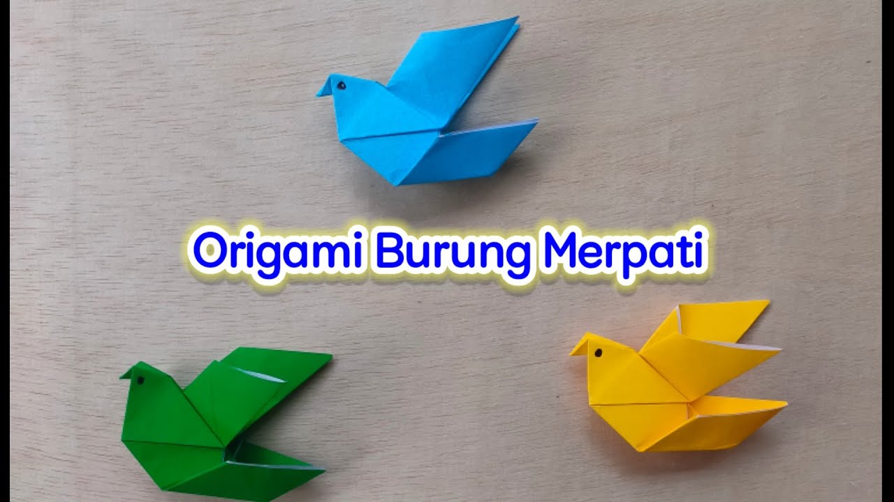 Detail Kertas Lipat Burung Nomer 28