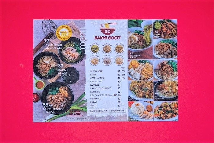 Detail Kertas Menu Makanan Nomer 20