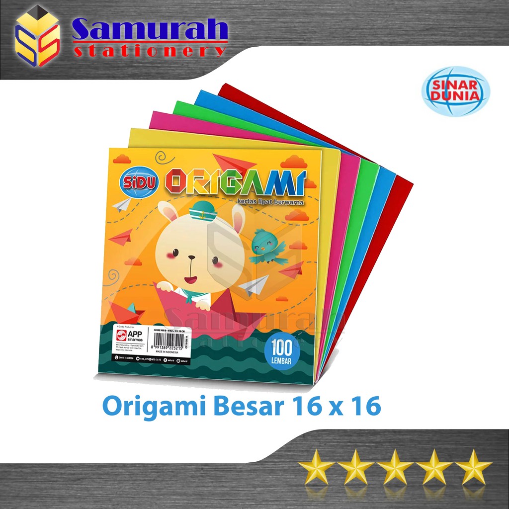 Detail Kertas Origami Besar Nomer 8