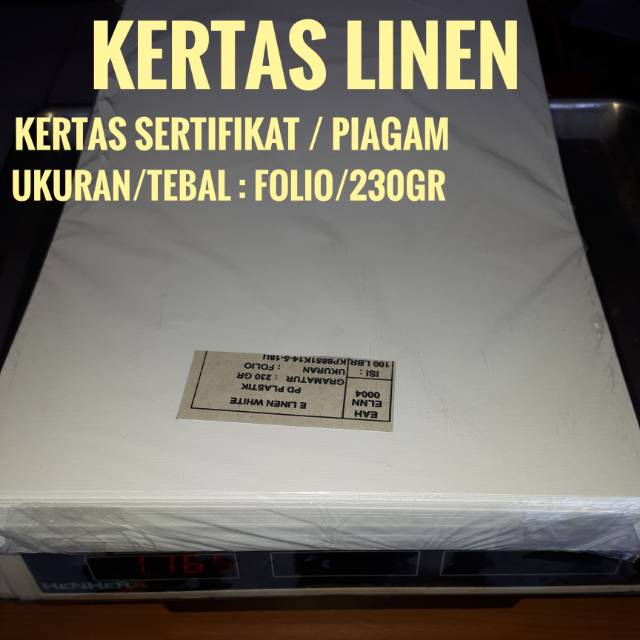 Detail Kertas Sertifikat A4 Nomer 44