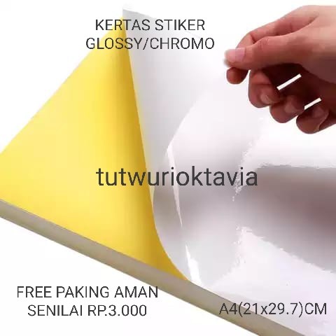 Detail Kertas Stiker Glossy Nomer 3