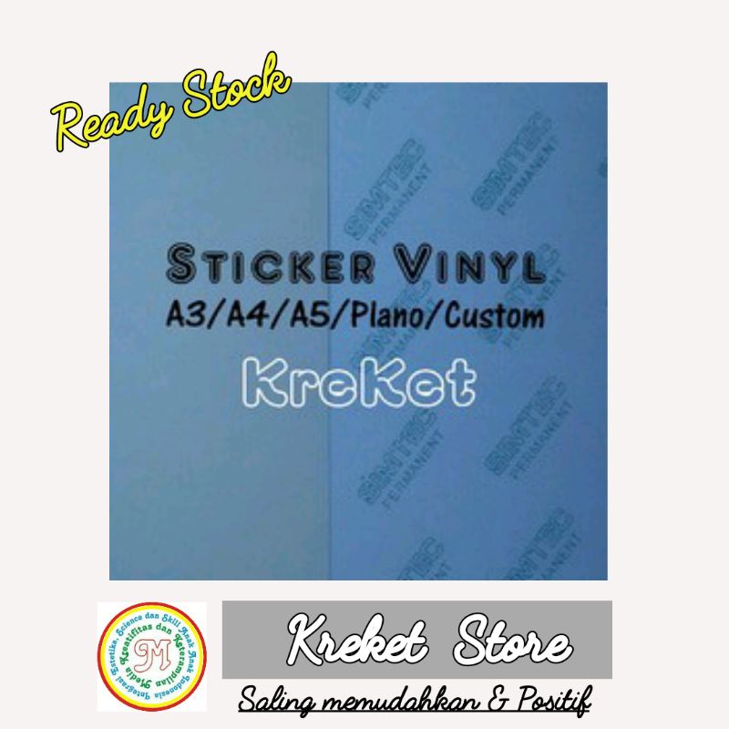 Detail Kertas Stiker Vinyl Nomer 36