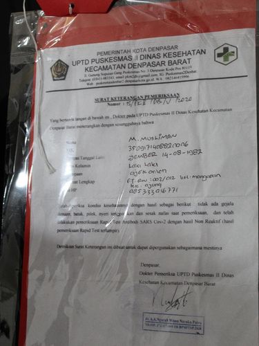 Detail Kertas Surat Dokter Nomer 24