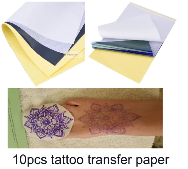 Detail Kertas Transfer Tato Nomer 25