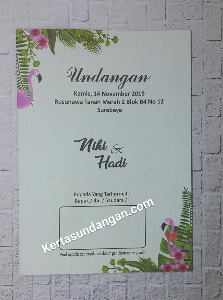 Detail Kertas Undangan Polos Nomer 6