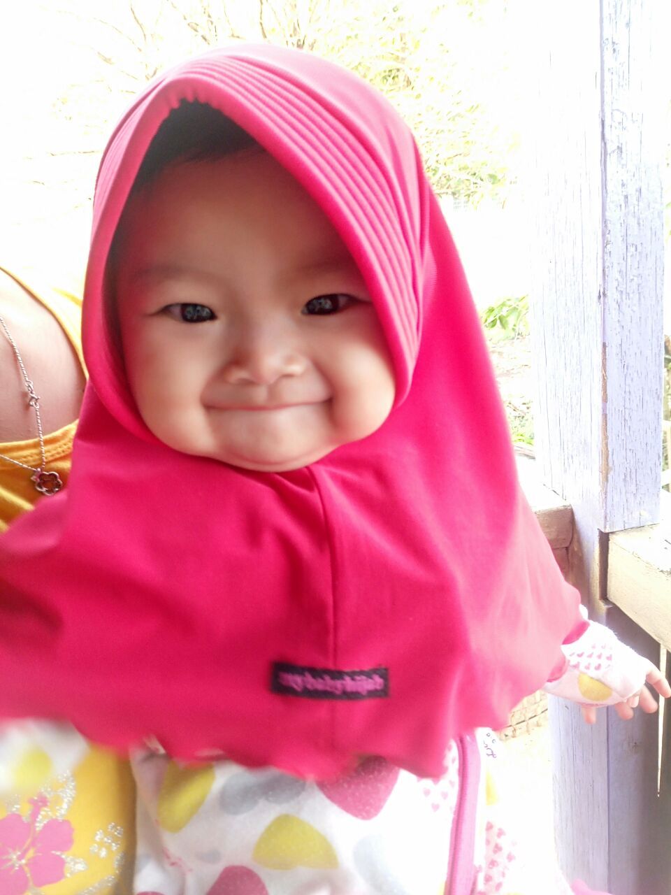 Detail Kerudung Bayi Lucu Nomer 10