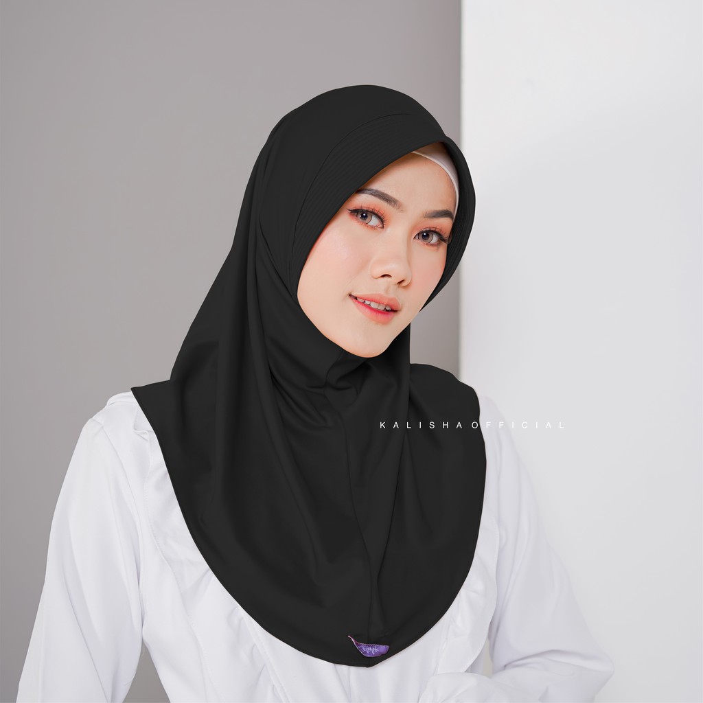 Kerudung Hitam Polos - KibrisPDR