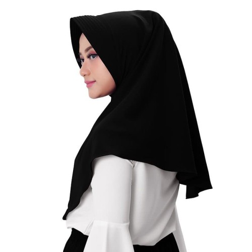 Detail Kerudung Hitam Polos Nomer 13