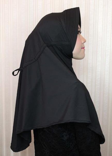 Detail Kerudung Hitam Polos Nomer 27