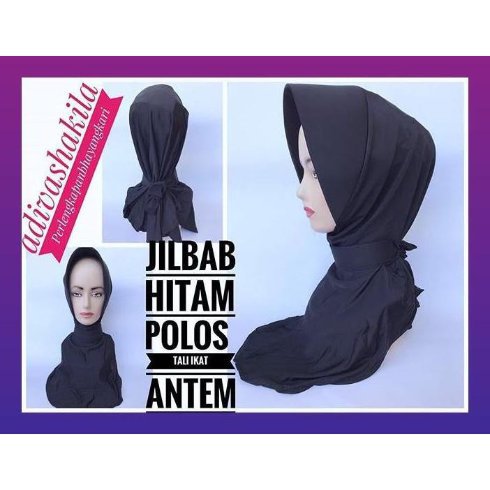 Detail Kerudung Hitam Polos Nomer 55